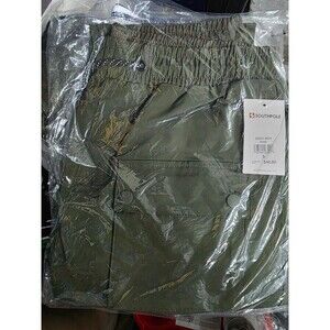 Southpole Mens Olive Tech Cargo Jogger Pants Small